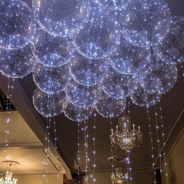 (5+5 GRATIS) StarryNight™ Wiederverwendbare LED-Lichterketten Ballons