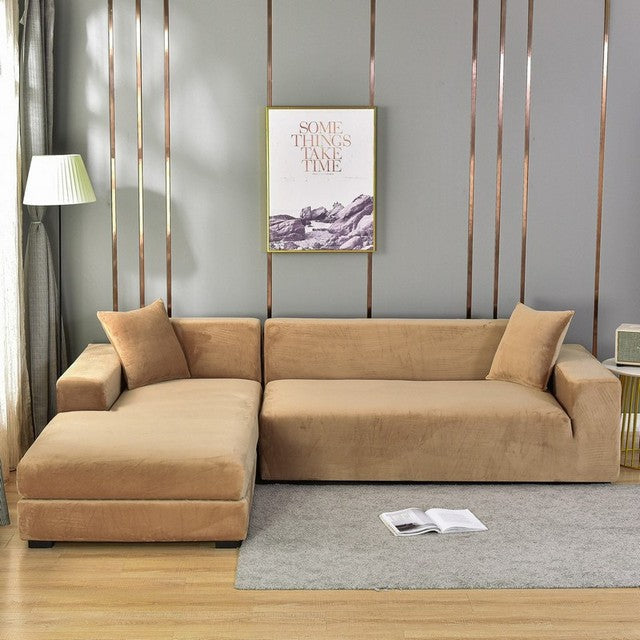 SofaGuard™ Elastischer Sofabezug aus Samt (Nur heute 50% Rabatt)